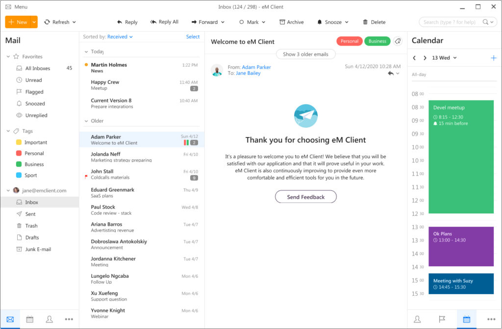 Software para E-mail 1